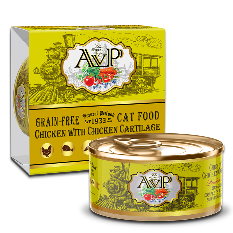 AVP®1933 Chicken With Chicken Cartilage Complete Grain-Free Wet Cat Food